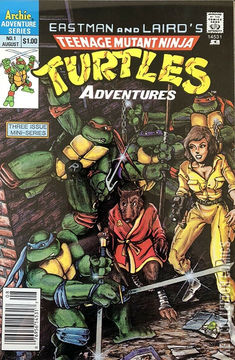 Variant Cover for Teenage Mutant Ninja Turtles Adventures #1