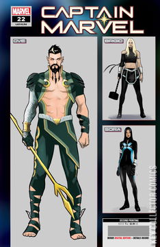 Variant Cover for Captain Marvel #22