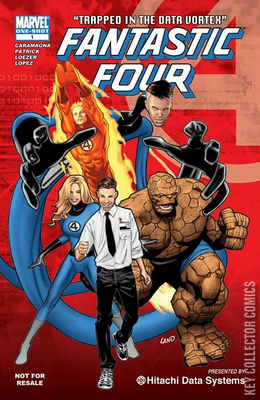 Fantastic Four Trapped In Data Vortex