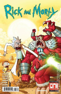Variant Cover for Rick and Morty #36