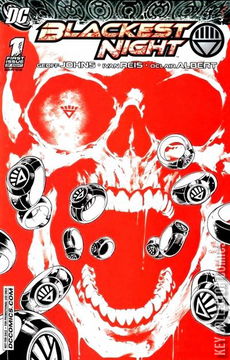 Variant Cover for Blackest Night #1