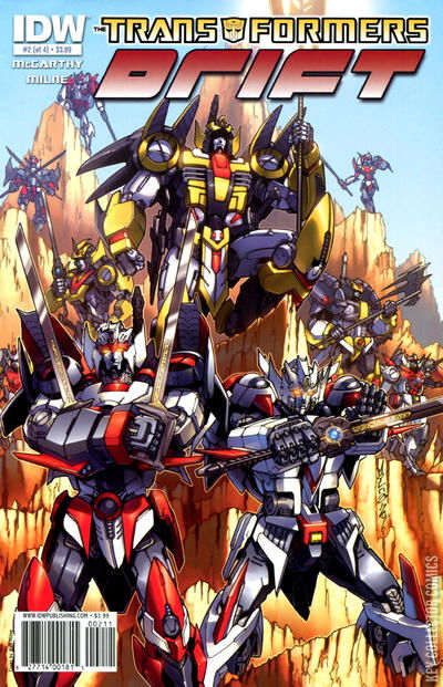 Transformers Mtmte Drift アメコミ 10冊セット Transformers: Drift by IDW | Key Collector Comics