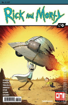 Variant Cover for Rick and Morty #39