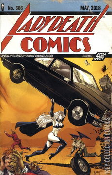 Variant Cover for Lady Death: Apocalyptic Abyss #1