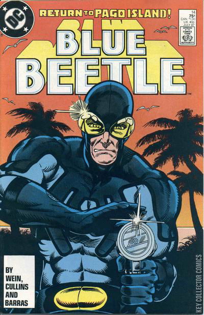 Cover art for Blue Beetle #14