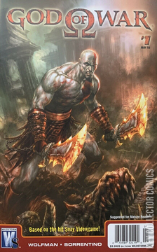 Variant Cover for God of War #1