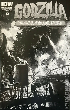 Variant Cover for Godzilla: The Half Century War #1