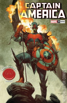 Variant Cover for Captain America #26