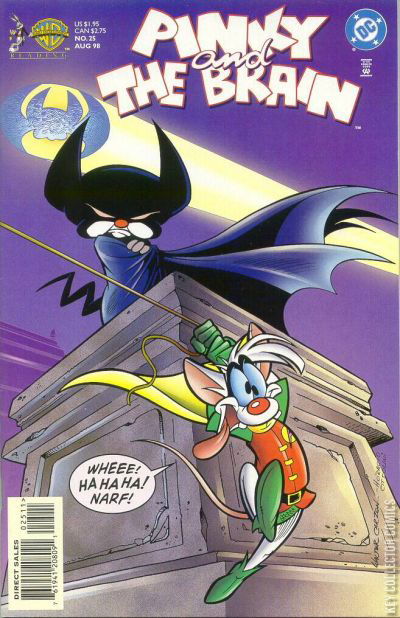 Pinky and the Brain #25 Published August 1998 | Key Col