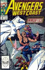 Cover for West Coast Avengers #62