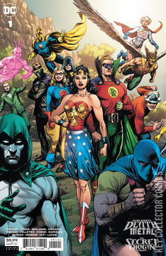 Variant Cover for Dark Nights: Death Metal - The Secret Origin #1