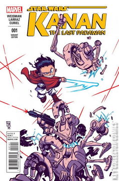 Variant Cover for Star Wars: Kanan - The Last Padawan #1