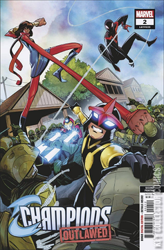 Variant Cover for Champions #2