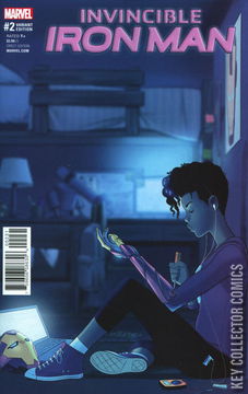 Variant Cover for Invincible Iron Man #2