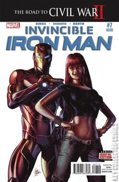Variant Cover for Invincible Iron Man #7