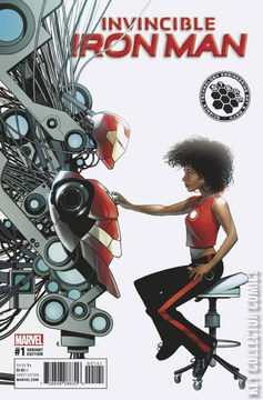 Variant Cover for Invincible Iron Man #1
