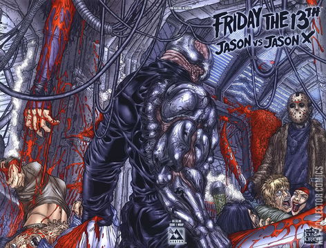 Variant Cover for Friday the 13th: Jason vs. Jason X #1