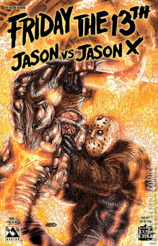 Variant Cover for Friday the 13th: Jason vs. Jason X #1