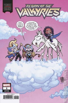 Variant Cover for King In Black: Return of the Valkyries #1