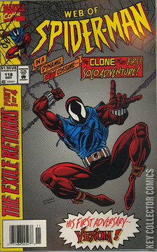 Variant Cover for Web of Spider-Man #118