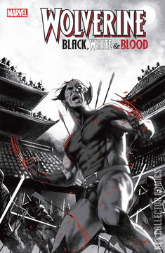 Variant Cover for Wolverine: Black, White & Blood #3
