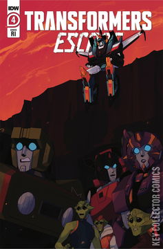 Variant Cover for Transformers: Escape #4