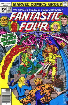 Variant Cover for Fantastic Four #186