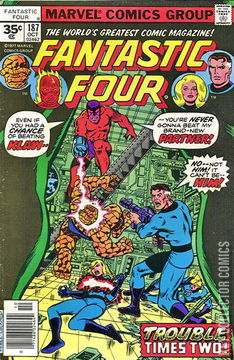 Variant Cover for Fantastic Four #187