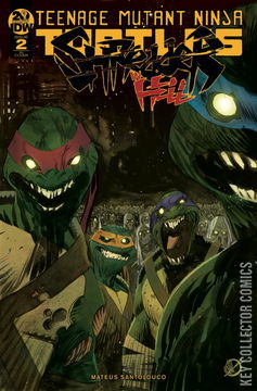 Variant Cover for Teenage Mutant Ninja Turtles: Shredder in Hell #2