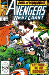 Cover for West Coast Avengers #55