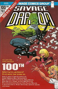 Variant Cover for Savage Dragon #100