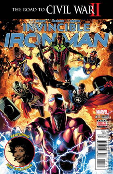 Variant Cover for Invincible Iron Man #11