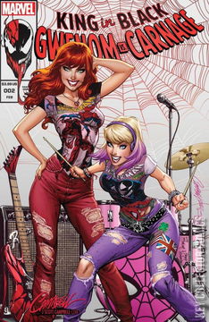 Variant Cover for King In Black: Gwenom vs. Carnage #2