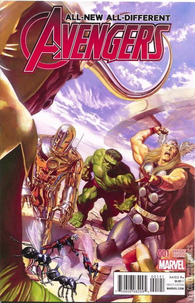 Cover art for All-New, All-Different Avengers #1 