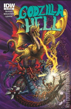 Variant Cover for Godzilla In Hell #4