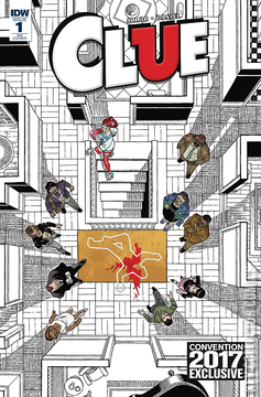 Variant Cover for Clue #1