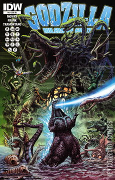 Variant Cover for Godzilla: Rulers of Earth #8