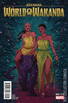 Variant Cover for Black Panther: World of Wakanda #5
