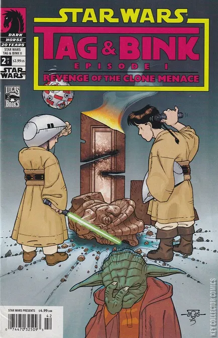 Cover art for Star Wars: The Return of Tag and Bink #2 
