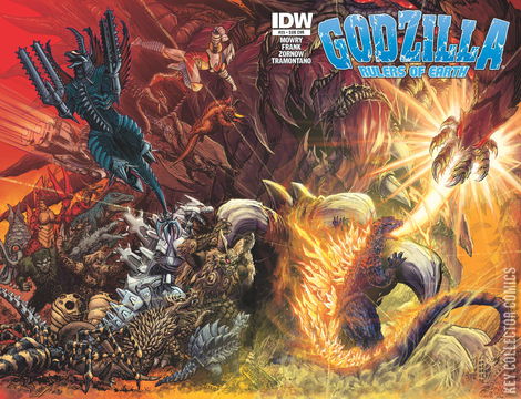 Variant Cover for Godzilla: Rulers of Earth #25