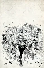 Variant Cover for Crossover #4