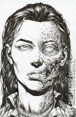 Variant Cover for Walking Dead Deluxe, The #3