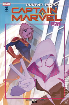 Variant Cover for Marvel Action: Captain Marvel #2
