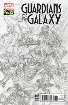 Variant Cover for Guardians of the Galaxy #18