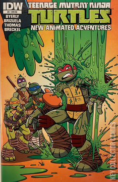 Variant Cover for Teenage Mutant Ninja Turtles: New Animated Adventures #9