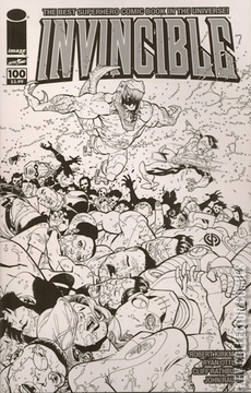 Variant Cover for Invincible #100