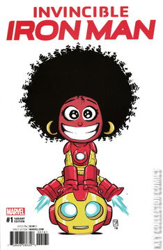 Variant Cover for Invincible Iron Man #1