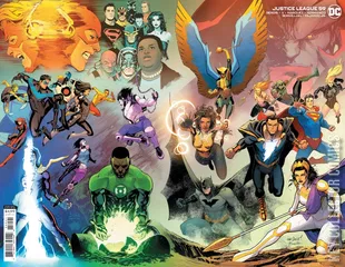 Variant Cover for Justice League #59