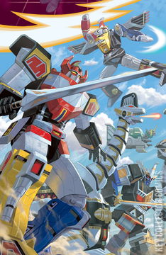 Variant Cover for Mighty Morphin Power Rangers #22