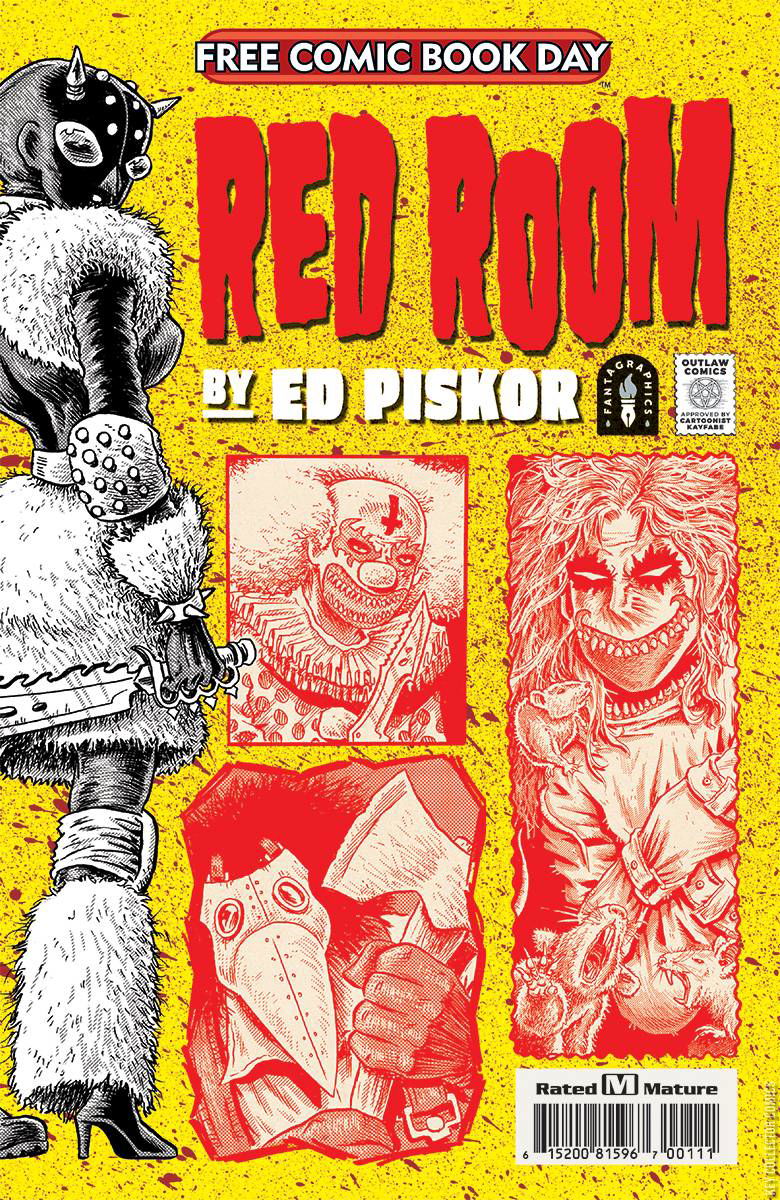 Cover art for Free Comic Book Day 2021: Red Room #1